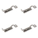 PACK High-Quality 102mm Pewter Necked Bolts Security Door Bolt Lock