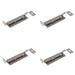 PACK 152mm Pewter Necked Bolts Secure Installations Door Bolt Lock