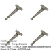 PACK Premium Quality Hinge 135x65mm Elegant Pewter Finish Traditional Gate Door Door Hinges-1