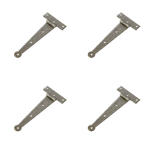 PACK Premium Quality Hinge 135x65mm Elegant Pewter Finish Traditional Gate Door Door Hinges