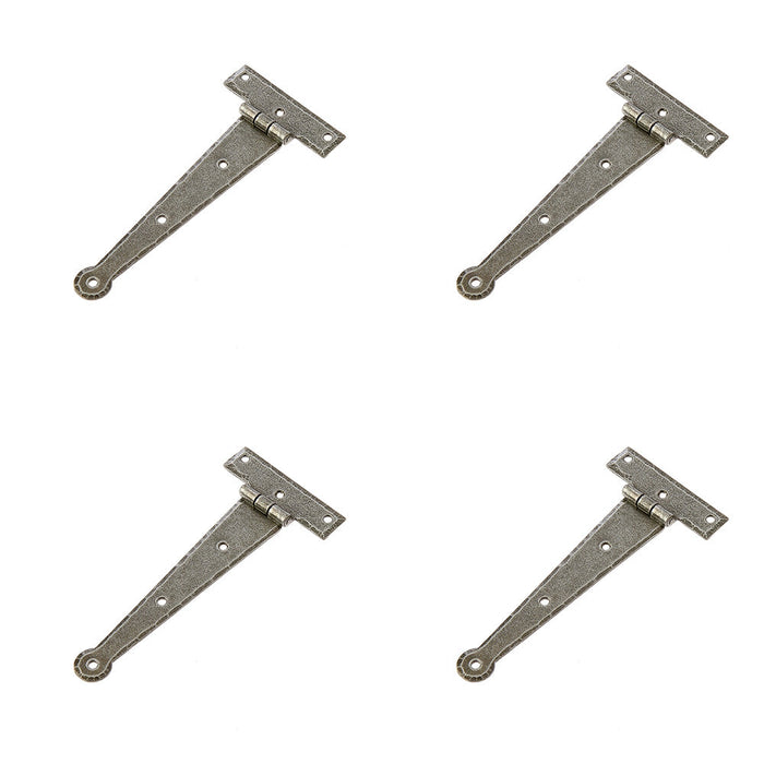 PACK Premium Quality Hinge 135x65mm Elegant Pewter Finish Traditional Gate Door Door Hinges