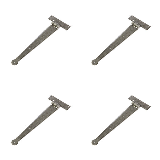 PACK Premium 300x110mm Pewter Hinge Doors Cabinets Traditional Gate Door Door Hinges