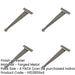 PACK Durable 370x132mm Pewter Hinge Doors Cabinets Traditional Gate Door Door Hinges-1