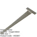 Premium Pewter Hinge 445x132mm Doors Cabinets Traditional Gate Door Door Hinges-1