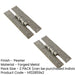 PACK Durable H-Hinge 66x155mm Elegant Pewter Finish Traditional Gate Door Door Hinges (1)-1