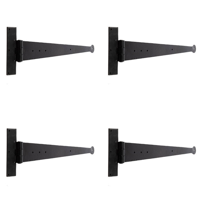 PACK Premium Hinge 445x132mm Sleek Black Design Doors Gates Traditional Gate Door Door Hinges