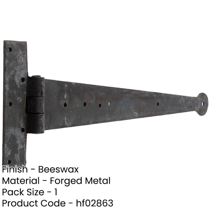 Premium Beeswax Hinge 370x132mm Doors Cabinets Traditional Gate Door Door Hinges-1