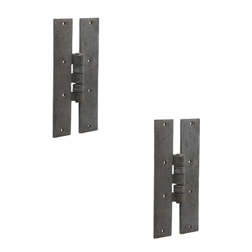 PACK Premium H-Hinge 66x155mm Beeswax Finish Durability Style Traditional Gate Door Door Hinges (1)