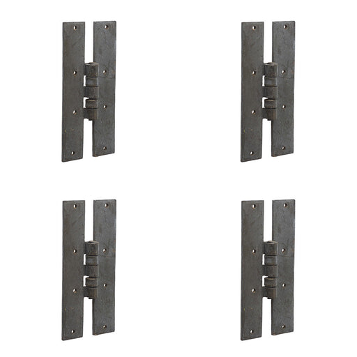 PACK Premium H-Hinge 66x155mm Beeswax Finish Durability Style Traditional Gate Door Door Hinges