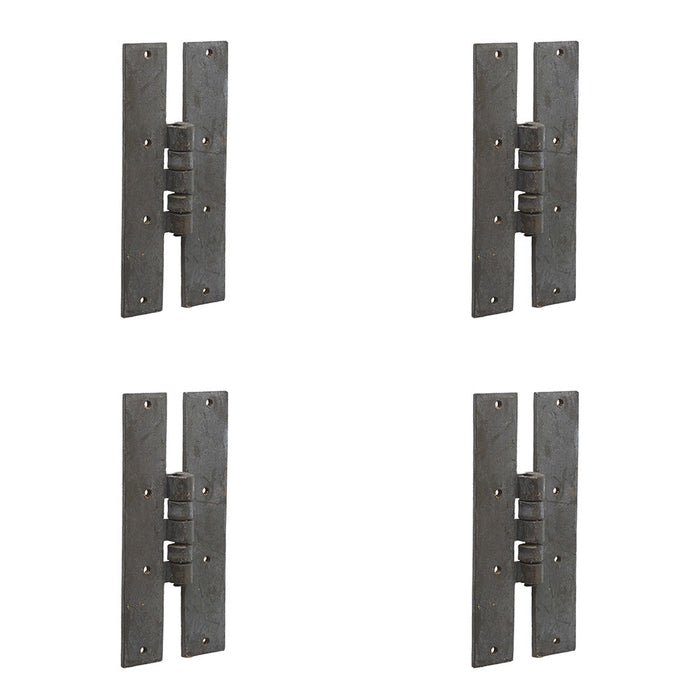 PACK Premium H-Hinge 66x155mm Beeswax Finish Durability Style Traditional Gate Door Door Hinges