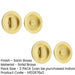 PACK Elegant Circular Turn Release Satin Brass Modern Homes Door Handle (1)-1