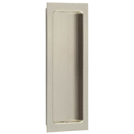 Satin Nickel Rectangular Flush Pull Handle Doors Door Handle