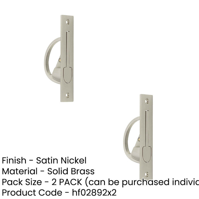 PACK Satin Nickel Sliding Door Edge Pull Modern Homes Door Handle (1)-1