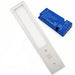 1x 24V Aluminium 200mm Super Slim Rectangle Surface Mounted LED Under Cabinet Light and Driver Kit, 3 White Colours