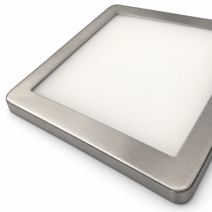 Aluminium Low Profile Square Surface Mounted LED Under Cabinet Light detail
