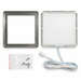 Aluminium Low Profile Square Surface Mounted LED Under Cabinet Light detail