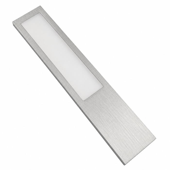 Aluminium 200mm Super Slim Rectangle Surface Mounted LED Under Cabinet Light detail