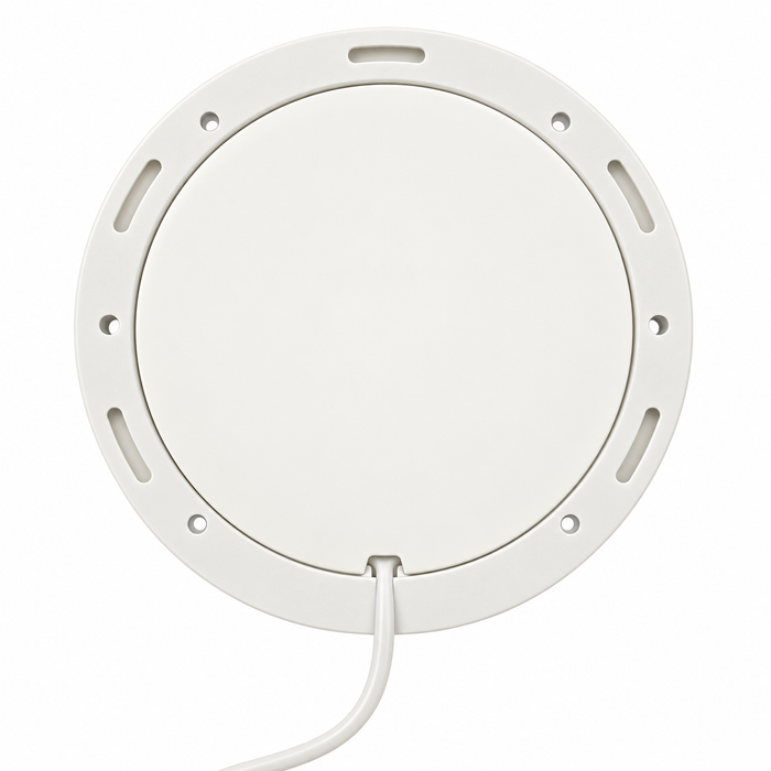 White Super Slim Round Surface Mounted LED Under Cabinet Light detail