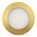 Brass Round Recessed LED Under Cabinet Light detail