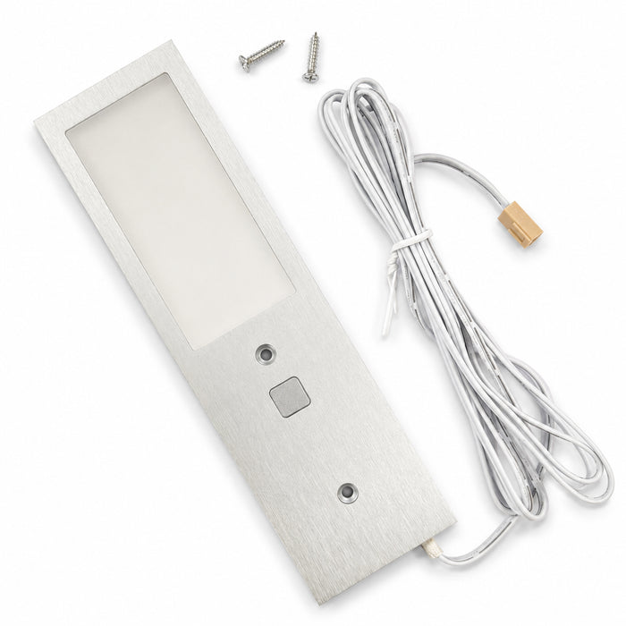 Aluminium 175mm Super Slim Rectangle Surface Mounted LED Under Cabinet Light detail