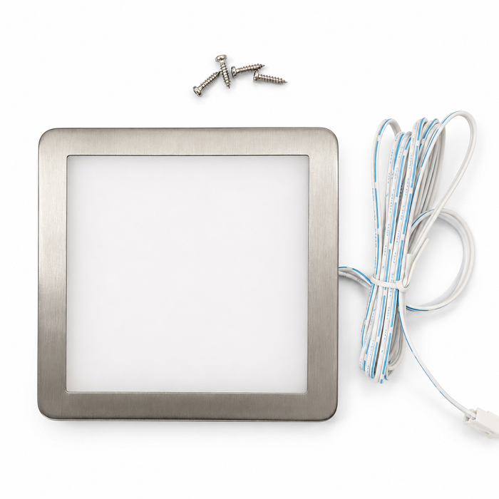 Aluminium Low Profile Square Surface Mounted LED Under Cabinet Light detail