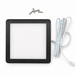 Black Low Profile Square Surface Mounted LED Under Cabinet Light detail