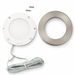 Aluminium Super Slim Round Surface Mounted LED Under Cabinet Light detail