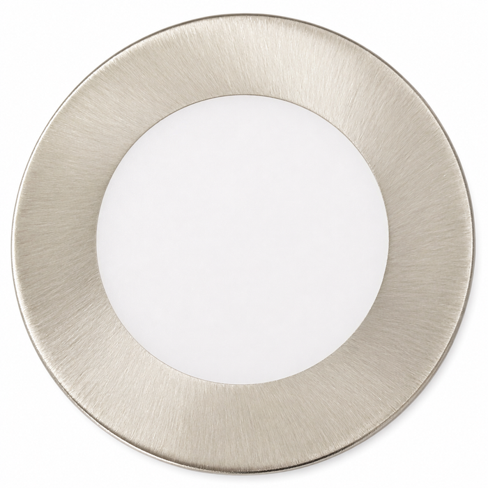 Aluminium Super Slim Round Surface Mounted LED Under Cabinet Light detail