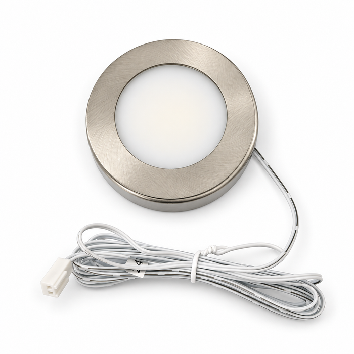 Aluminium Round Surface Mounted LED Under Cabinet Light detail
