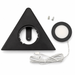 Black Triangle Surface Mounted LED Under Cabinet Light detail