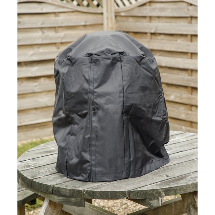 Outdoor Rated Kamado Grill BBQ Cover for ys12022 - Black PVC - 55 x 59cm Rain