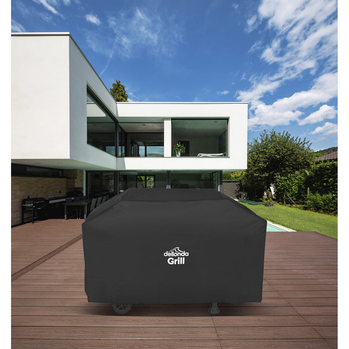 Outdoor Rated BBQ Cover for ys12020 - Black PVC - 1370mm x 920mm Water & Rain