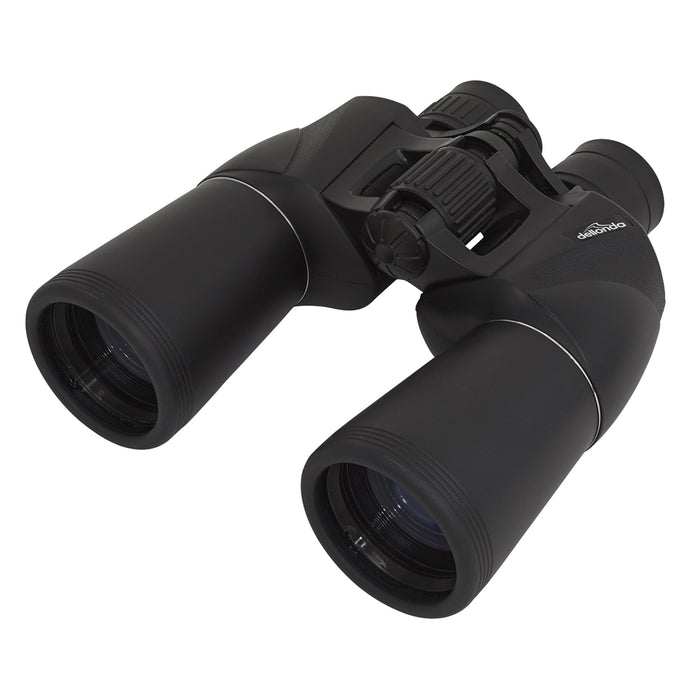 10x50mm Porro Prism Binoculars with Case & Lens Covers Birdwatching Sightseeing - LoopsDirect