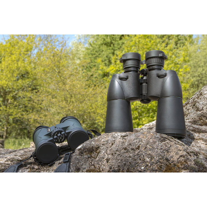 10x42mm Porro Prism Binoculars with Case & Lens Covers Birdwatching Sightseeing - LoopsDirect