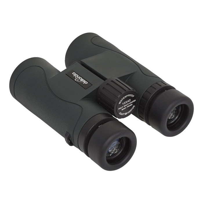 10x42mm Porro Prism Binoculars with Case & Lens Covers Birdwatching Sightseeing - LoopsDirect