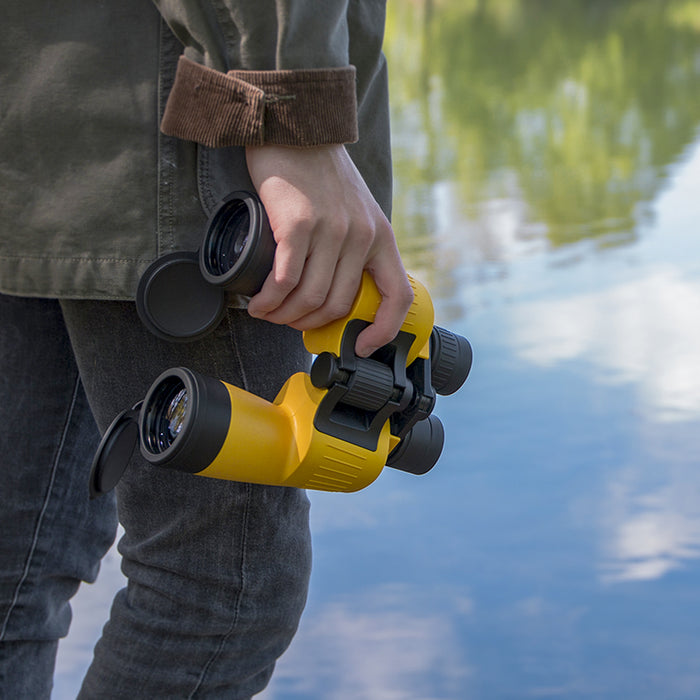 7x50mm Porro Prism Binoculars with Case & Lens Covers Birdwatching Sightseeing - LoopsDirect