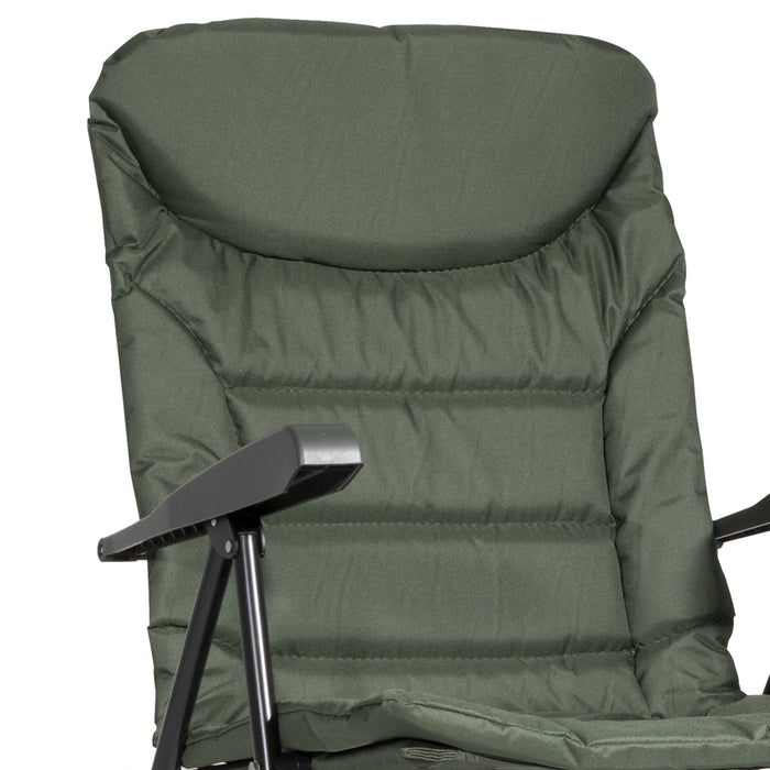 2 PACK Reclining Water Resistant Fishing Chair - Adjustable Uneven Terrain Seat