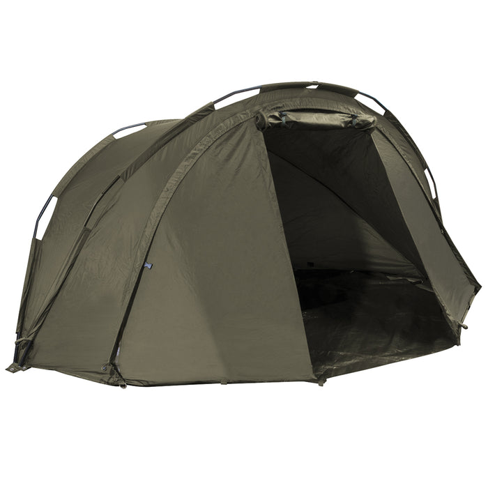 2 Man Carp Fishing Bivvy Tent - UV & Waterproof Outdoor Shelter Cover & Pegs