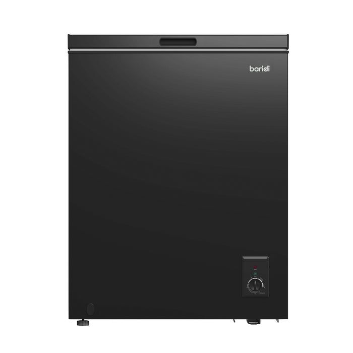 BLACK 142L Freestanding Chest Freezer -12 to -24 Degrees - Refrigeration Mode