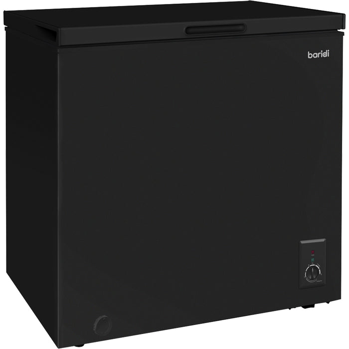 BLACK 142L Freestanding Chest Freezer -12 to -24 Degrees - Refrigeration Mode