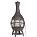 Antique Bronze 360 Degree Fire Pit Wood Burner - Outdoor Garden Heater Mesh 
