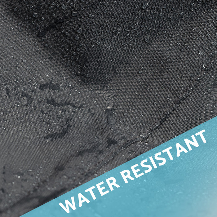 Outdoor Rated Fire Pit Cover for ys12105 - Black PVC 850mm x 320mm Water & Rain - LoopsDirect