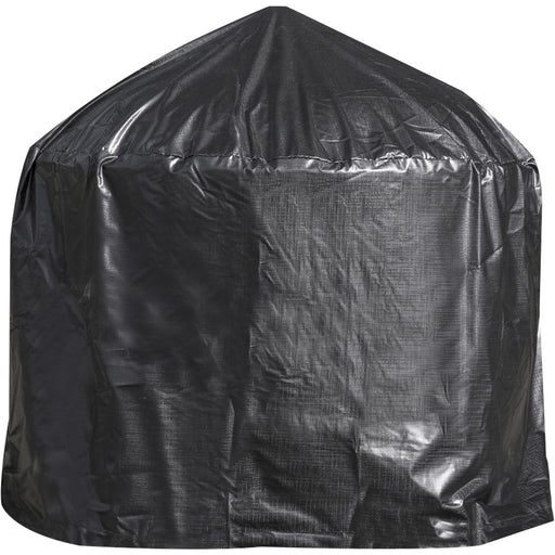 Outdoor Rated Fire Pit Cover for ys12087 - Black PVC 710mm x 450mm Water & Rain