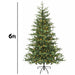 6ft 180cm Pre-Lit Artifical Christmas Tree - Warm White LED Realistic Xmas Tree - LoopsDirect