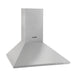 60cm STEEL Chimney Style Cooker Hood & Carbon Air Filters Kitchen Extractor Fan - LoopsDirect