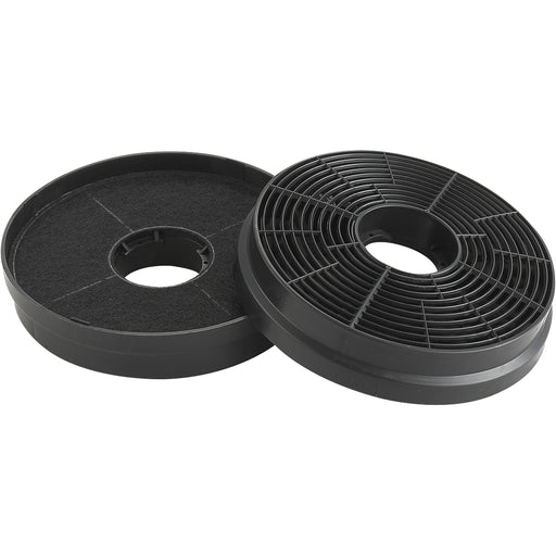 2 PACK Carbon Air Filters For Kitchen Cooker Hood Extractor Fan - 105mm x 23.5mm