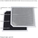 2 PACK Carbon Air Filters For Kitchen Cooker Hood Extractor Fan - ys12171 - LoopsDirect