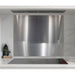 90cm x 75cm Stainless Steel Splashback - Kitchen Extractor Fans Hobs Wall Plate - LoopsDirect