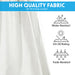 Easy Open 3m Banana Parasol Cream - Garden Dining Umbrella Patio Cover Canopy - LoopsDirect