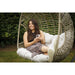 Premium Double Hanging Garden Egg Chair - Wicker Rattan - Outdoor Swing Cocoon - LoopsDirect